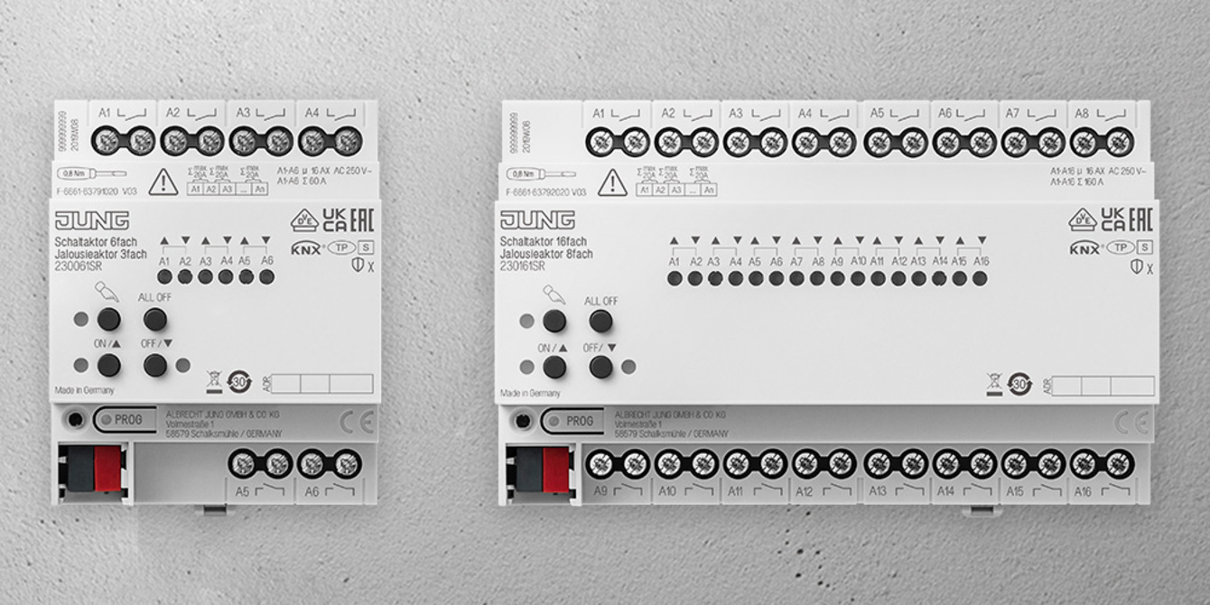 KNX Schalt- und Jalousieaktoren bei Elektroservice Zickler in Friedrichroda