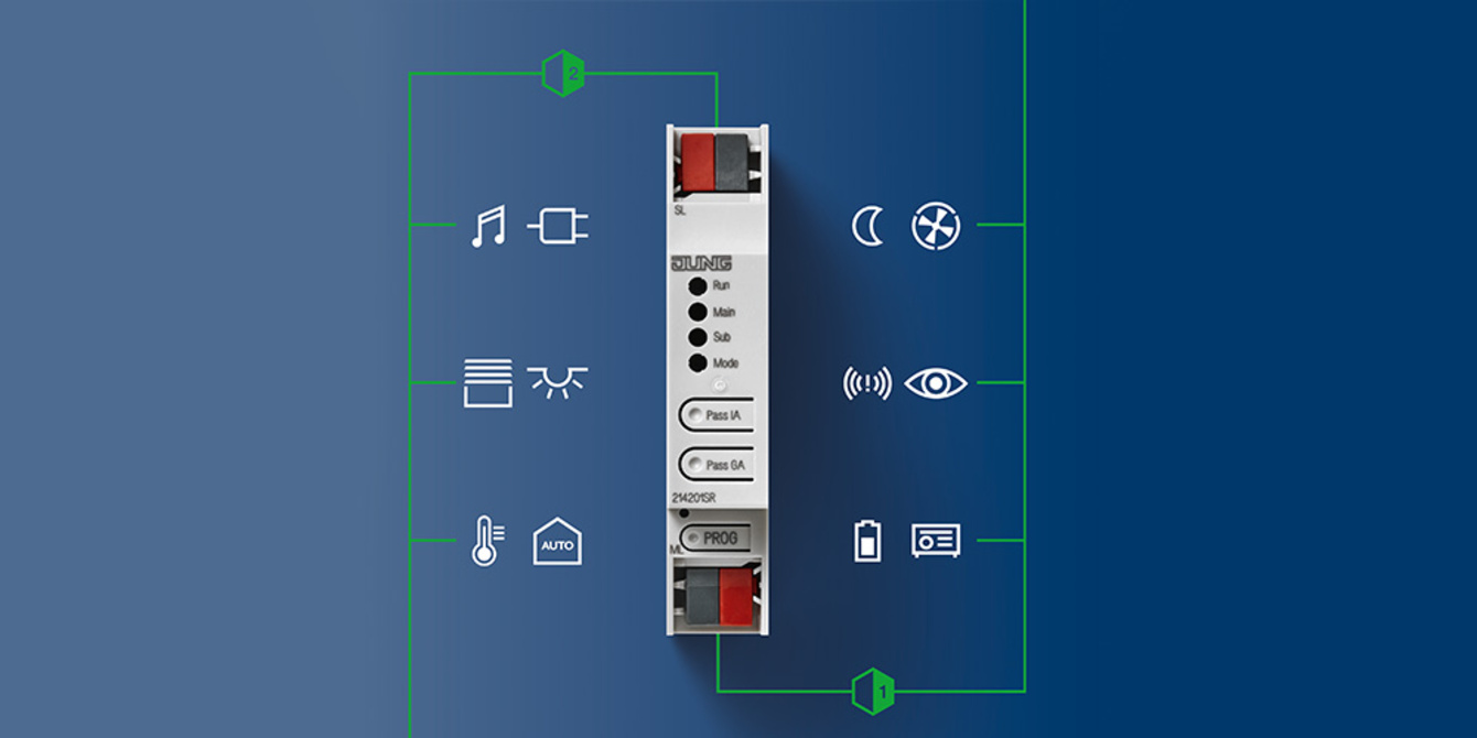 KNX Bereichs- und Linienkoppler bei Elektroservice Zickler in Friedrichroda